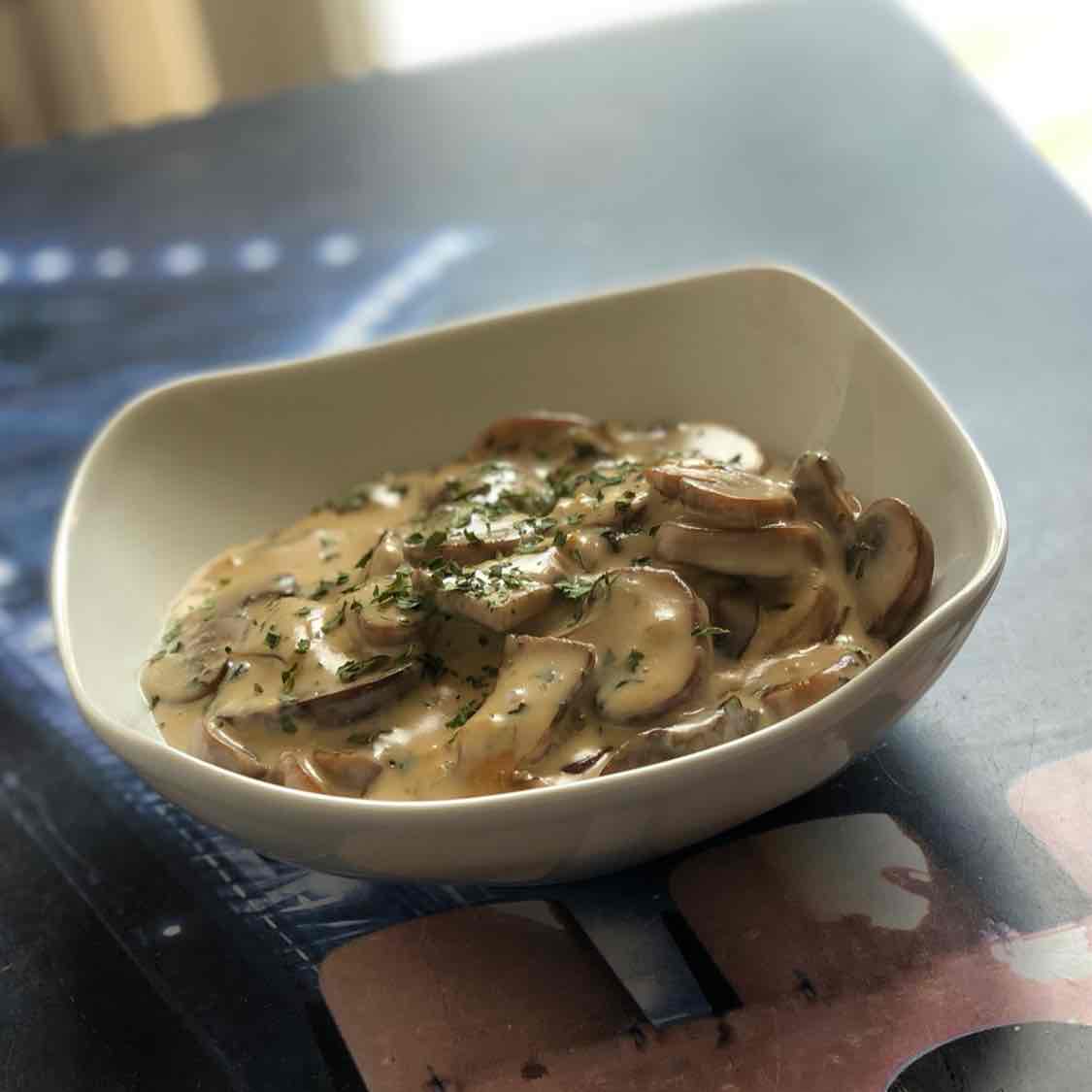 Sauce aux champignons